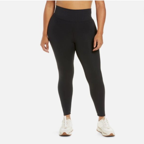 NWT Madewell MWL Form High-Rise 25" Leggings - NB879 - Black - Plus Size 2X - Picture 1 of 13